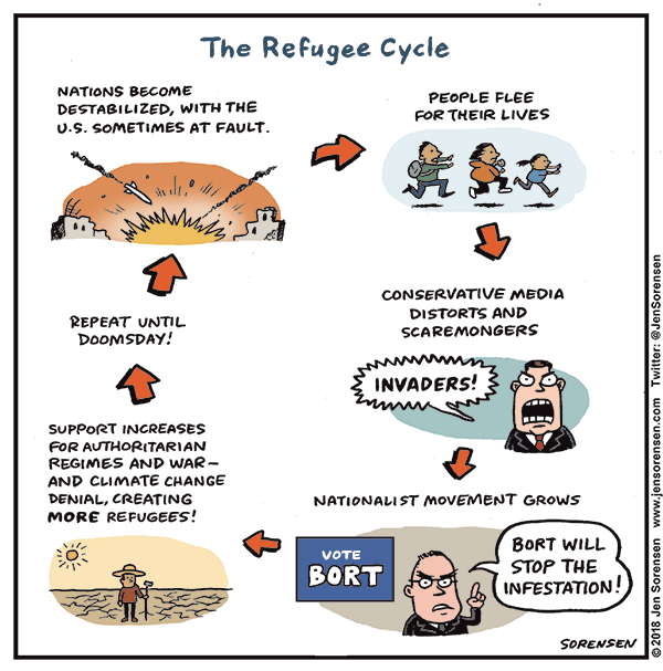 (cartoon by Jen Sorenson)