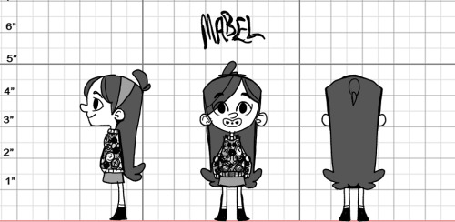 mysterykidsofficial:Some of the turnarounds I drew for story...