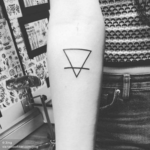 Tattoo tagged with alchemy small tiny symbols elbow earth symbol  little ok  inkedappcom