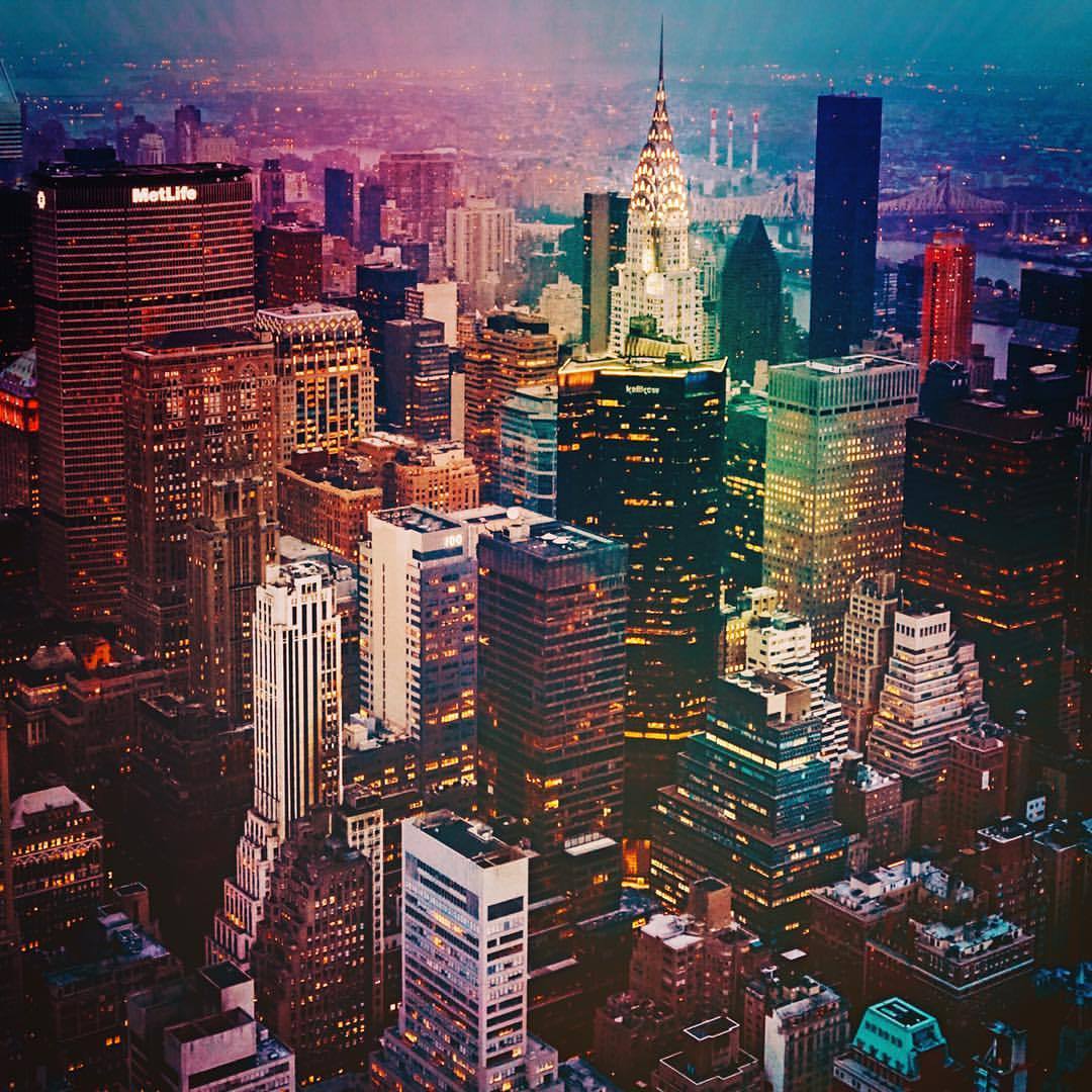 New York City Skyline by Vivienne Gucwa