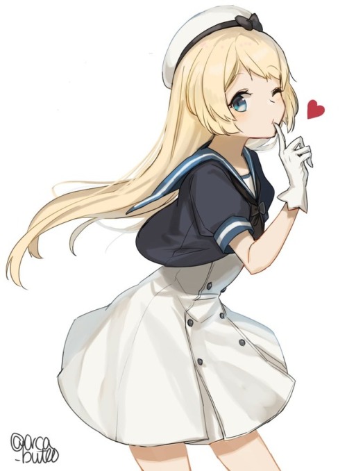 awwnimewaifus:Jervis Kantai Collection KanColleArtist:...