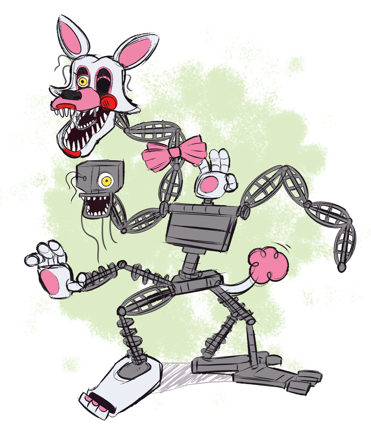 Firefoop After Seeing That Mangle Has A Cute Little Poodle