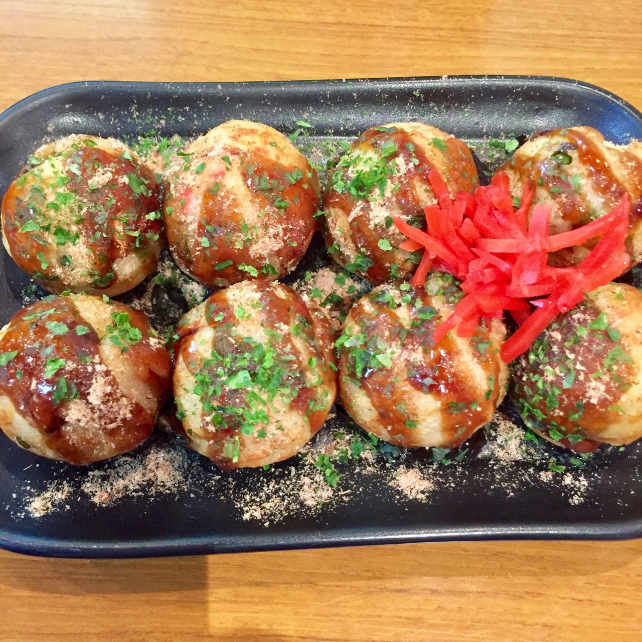 おいしい東京のたこ焼き情報 Takoyaki Tokyo 海浜幕張 有難藤 17 4 21 仕事でドローンを見に来た