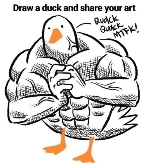 Draw a duck - and share your - art - catchymemes