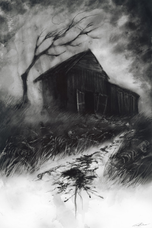 cinemamind:Some Stephen Gammell-esque pieces I made for the...