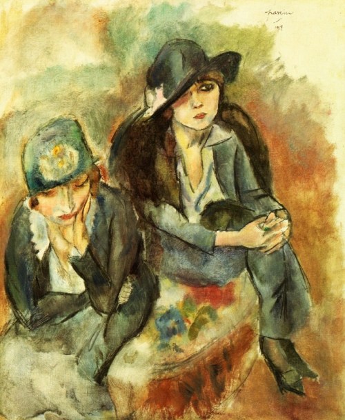 huariqueje:Hermine David and a Friend  -  Jules Pascin...