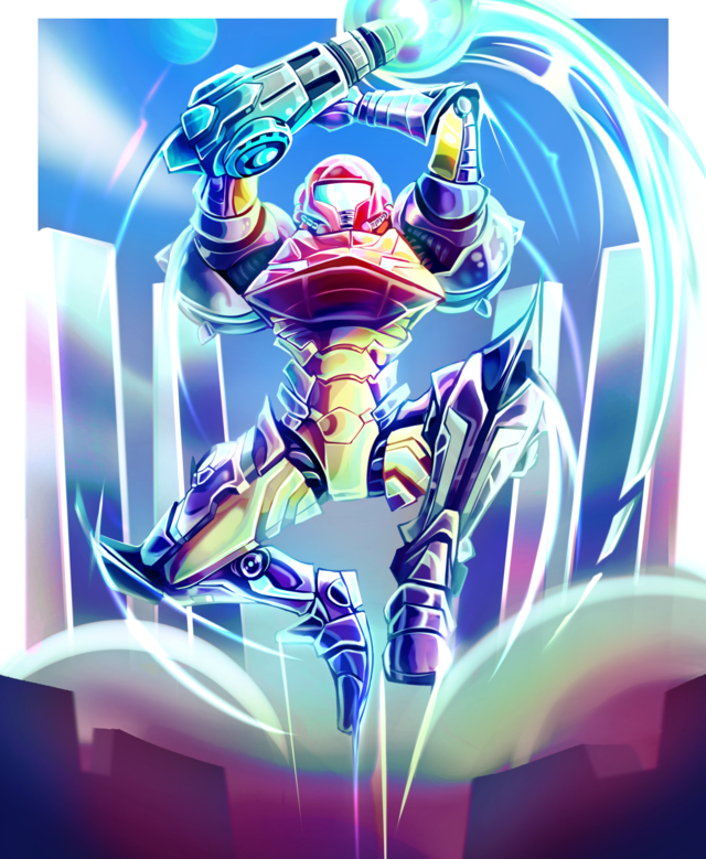 Gravity Suit Samus, commissioned by... - NEBULARobo