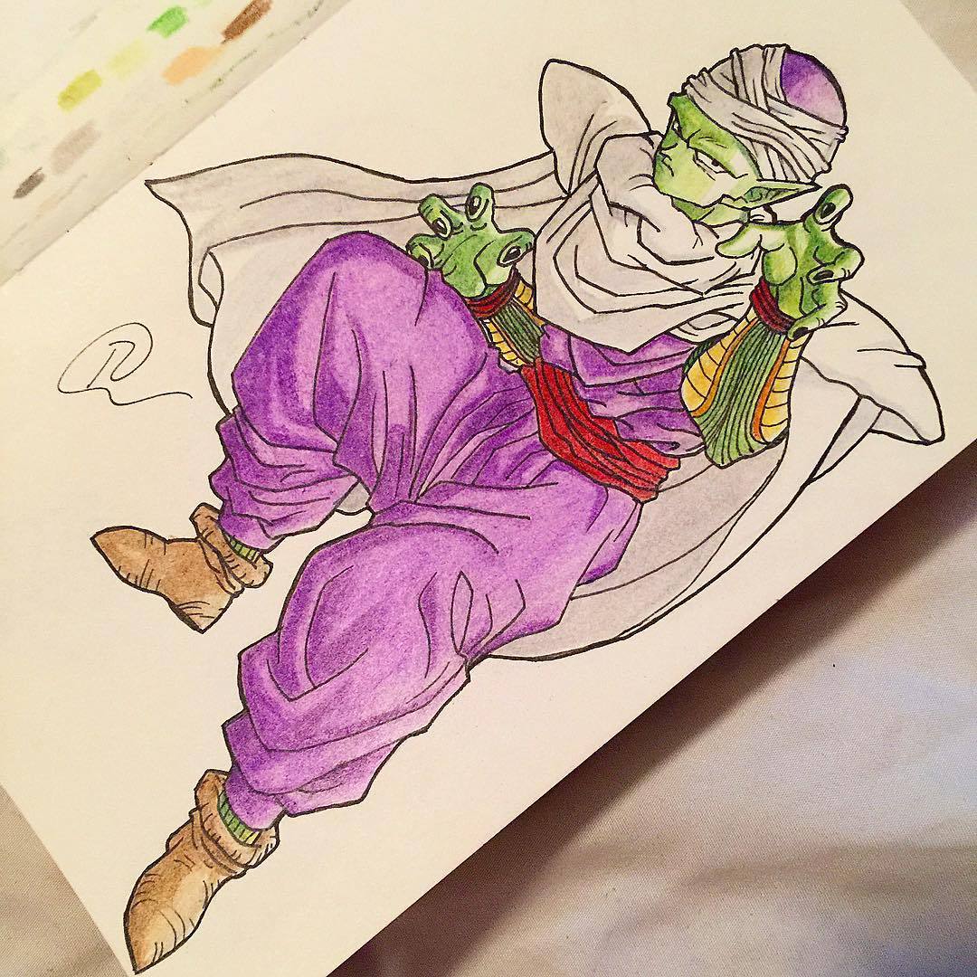 Piccolo with that pose though. #squad #pose #DBZ... - Orozco Design