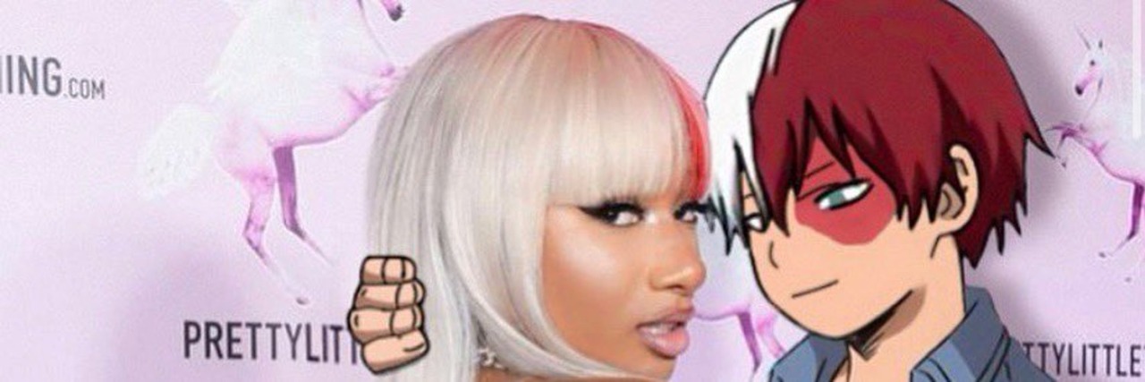 The Hottie Hero — just in: todoroki shouto and megan thee stallion...