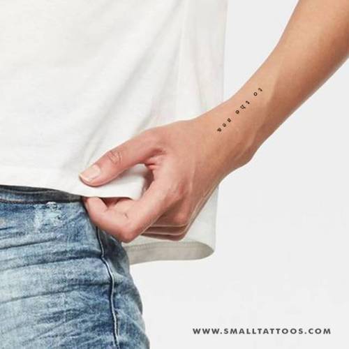 “To the sea” temporary tattoo, get it here ►... temporary