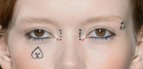 lamorbidezza:Makeup at Giamba Fall 2015 