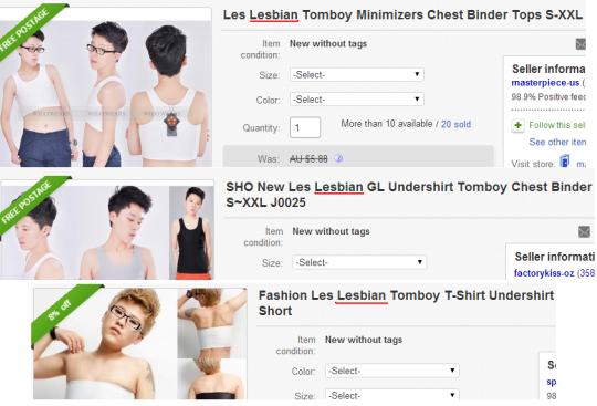 Why is a chest binder for a lesbian?