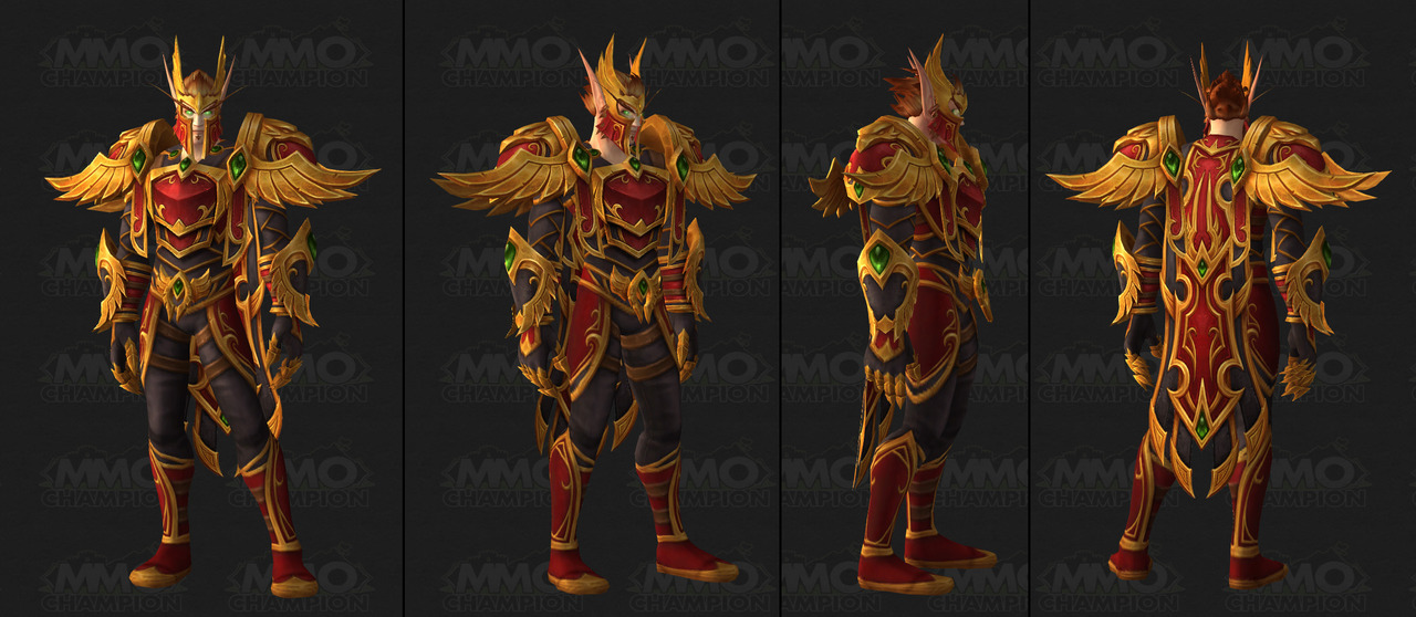 wow blood elf heritage armor