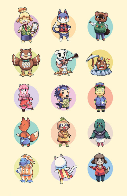 pixalry:Animal Crossing Poster - Created by Allison...