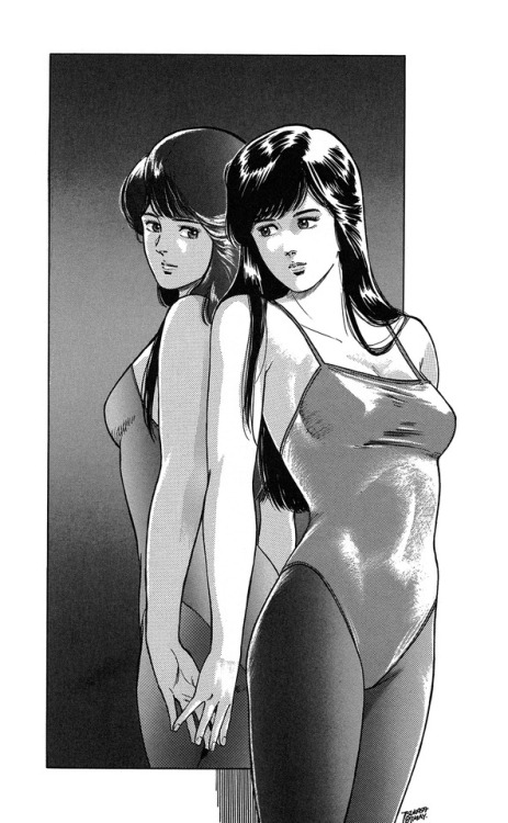 artbookisland:Scan from City Hunter - by Tsukasa Hōjō.Click...