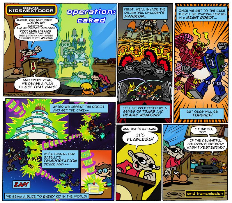 Art And Comics Blog Operation Caked
