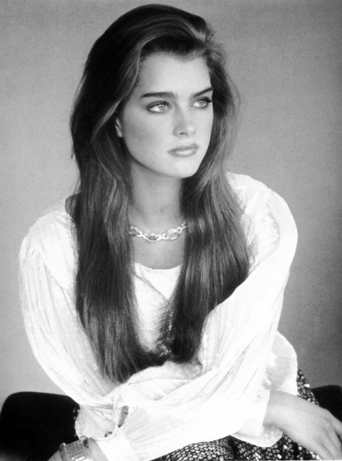 young brooke shields on Tumblr