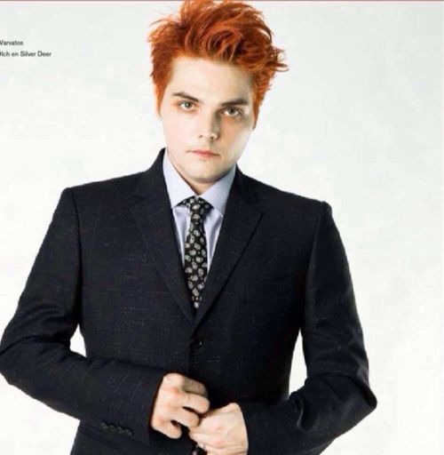 Gerard Way Orange Hair Tumblr