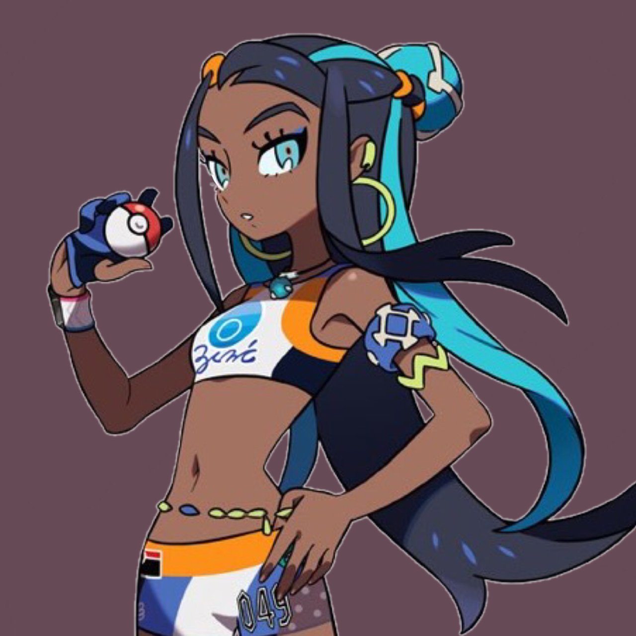 icons and headers — trainer nessa from pokémon sword and ...