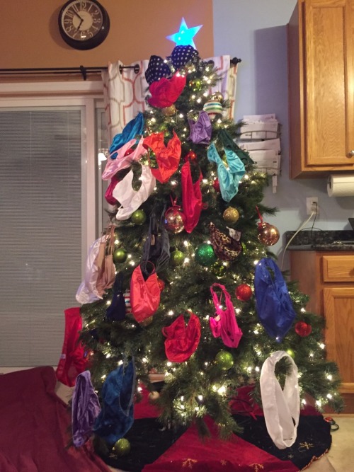 tplayr:jenniingrid:Did anyone else decorate their tree like...