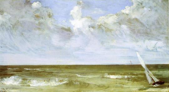 The Sea, 1865, James McNeill Whistler Medium: oil,canvas