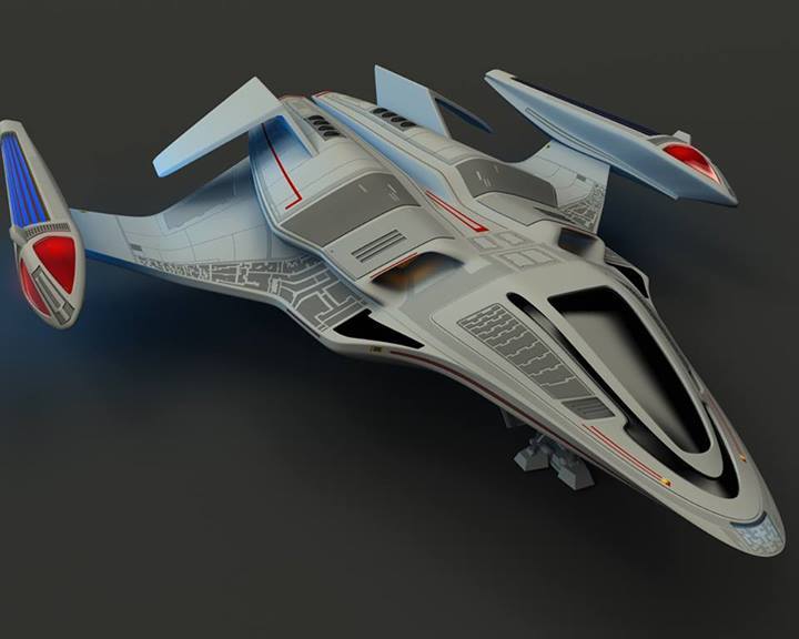 Starfleet Ships — Fan-designed Shuttle By Keaira Finlay I Think The...