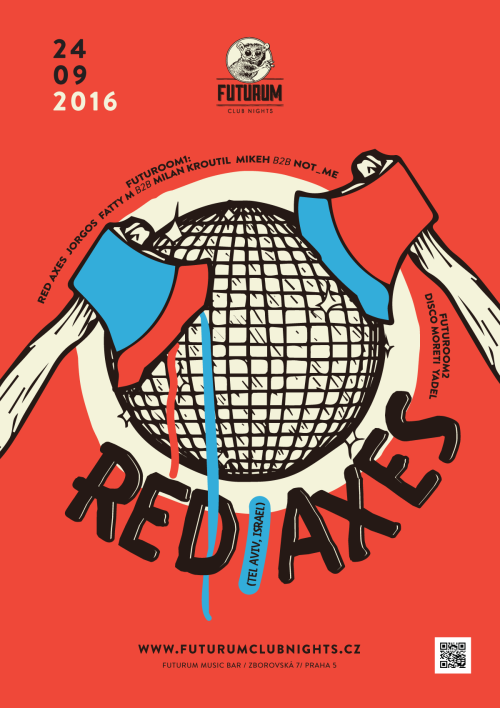 Had so much fun doing poster for great dis that RED AXES are !