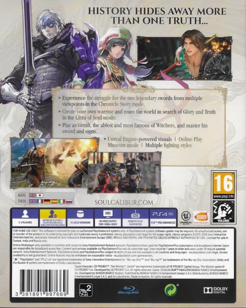 video-games-girls-play-to:soul calibur 6 uk boxart❤️ (happy...