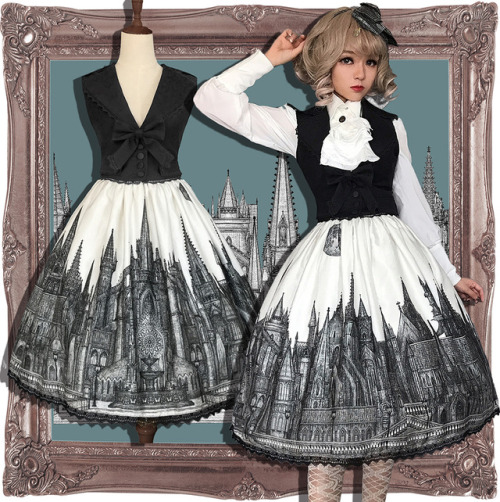 lolita-wardrobe:New Release: Foxtrot 【-The Gothic Church-】...