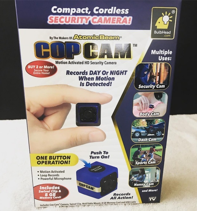 Freakin' Reviews — Currently working on Cop Cam, the compact wireless...