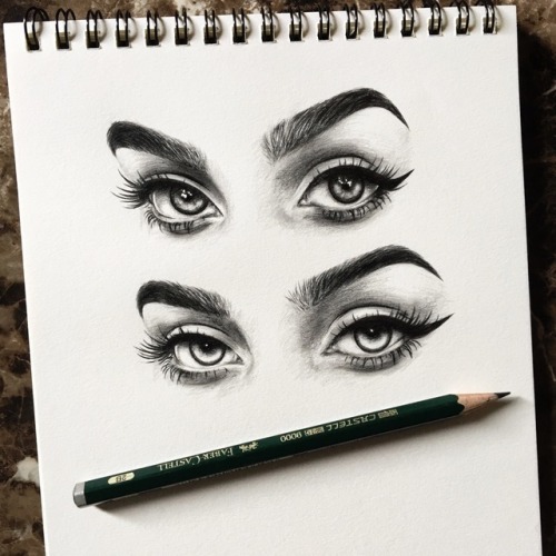 eye drawing on Tumblr