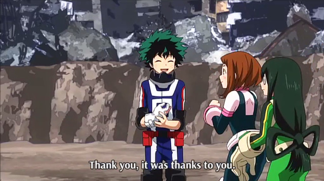 “You’re impressive.” -Deku talking about Kacchan.... - cansu