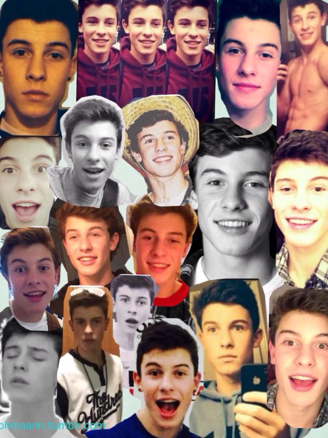 ohmaann (Shawn Mendes collage I made ♡♡♡ he’s so adorable)