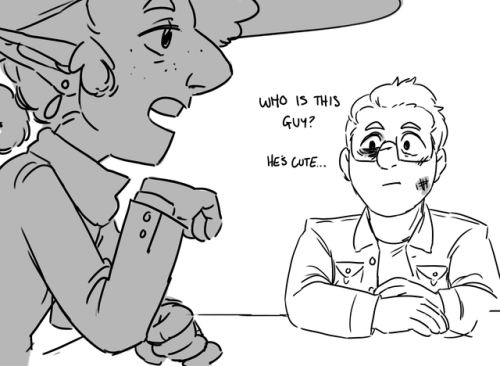 busket:headcanon: when barry first “met” taako in here there be...