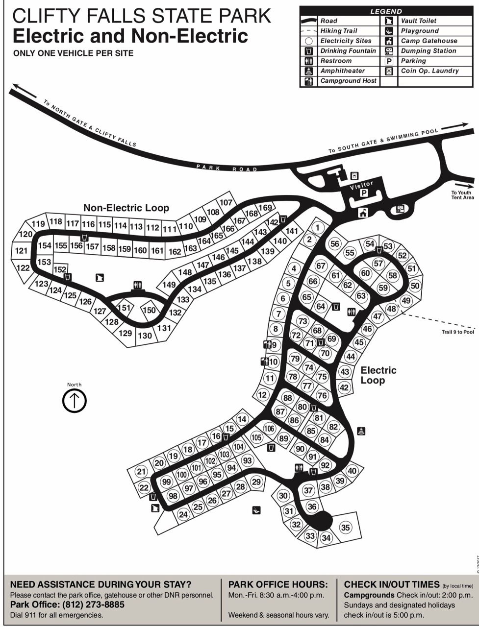 Camping Diary — Campground Map and Waterpark