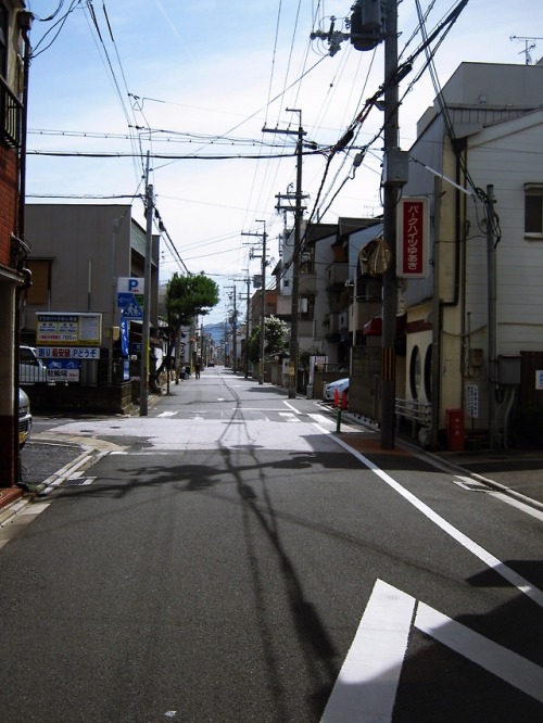 kyoto4:20180819 嵐山から帰る濡れている