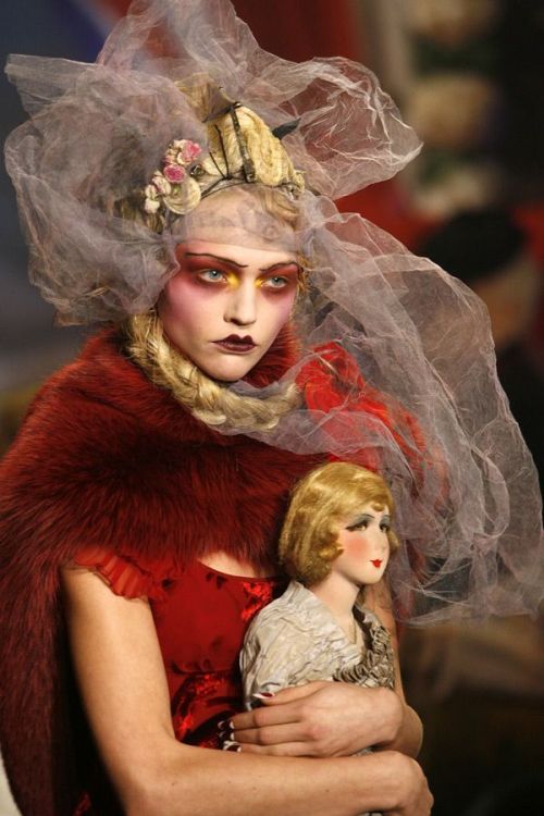 fashionfairycouture:-John Galliano fall winter 2007