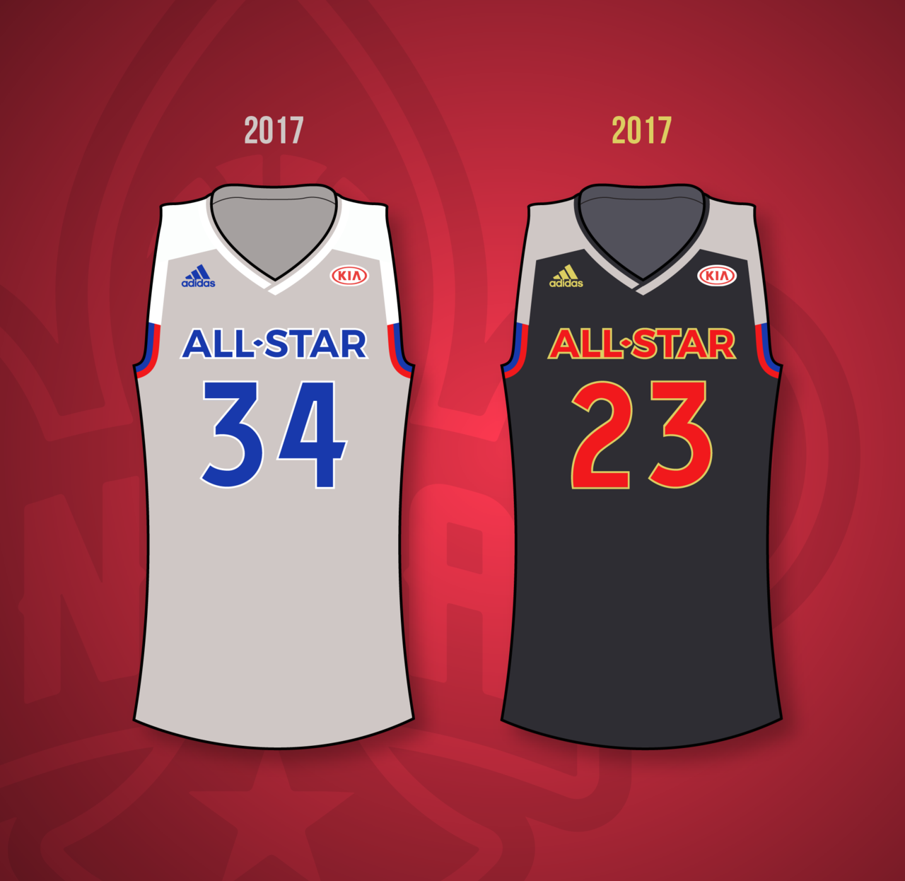 kevin durant all star jersey 2017