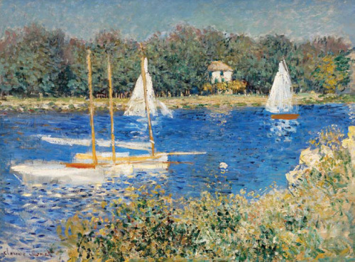 artist-monet:The Seine at Argenteuil, Claude...