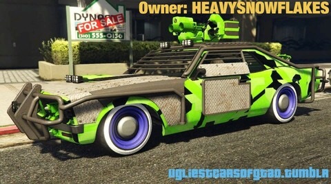 The Ugliest Cars of GTA Online