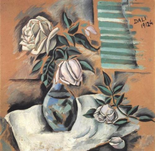 artist-dali:Bouquet (L'Important c'est la Rose), Salvador Dali