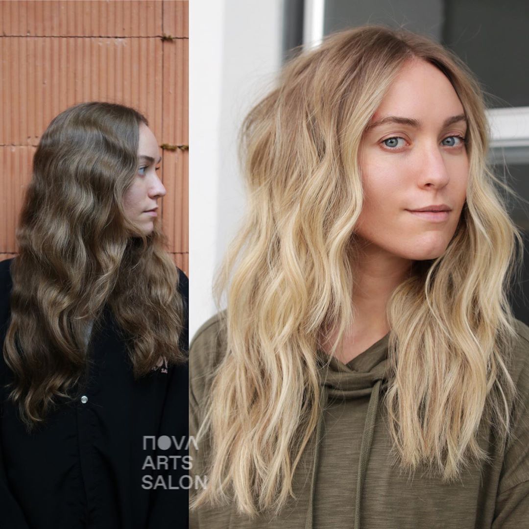 Hair By Choi Ce Before And After Blonde Hair Transformation