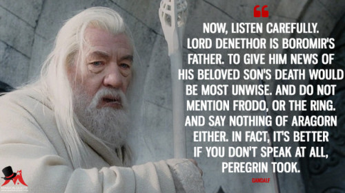 gandalf quotes on Tumblr