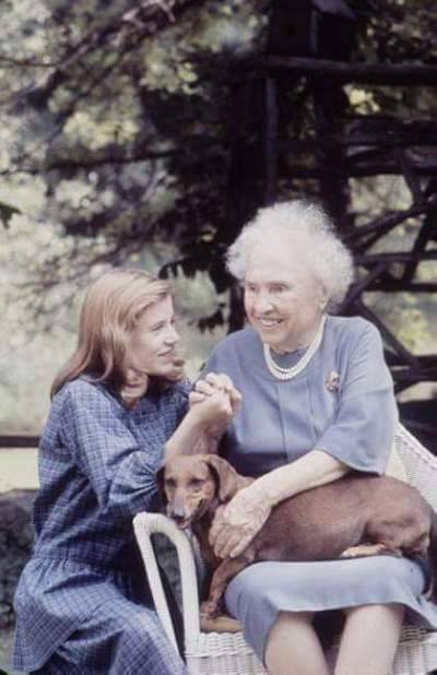 We Had Faces Then — Patty Duke meeting with Helen Keller during the...