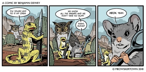 meowskertown:Tell your people: There’s a new crew in town and...