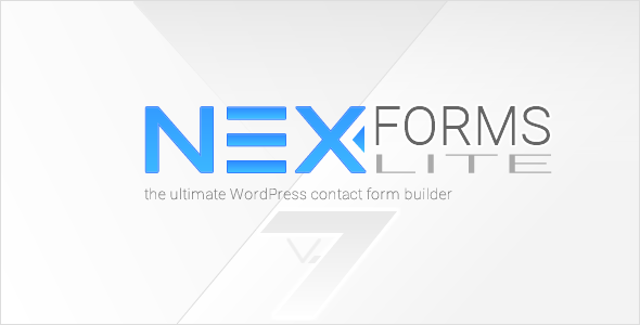 NEX-Forms Lite v7.2 – WordPress Form Builder Plugin Nulled