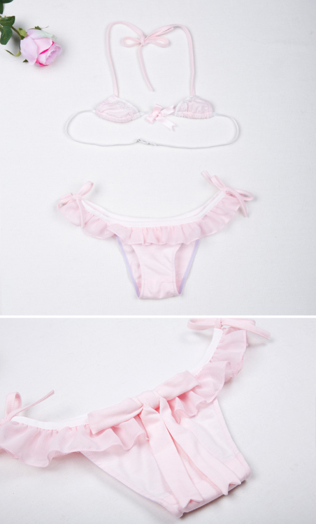 bikini pastel pink lingerie shops u pockettokyo pofav