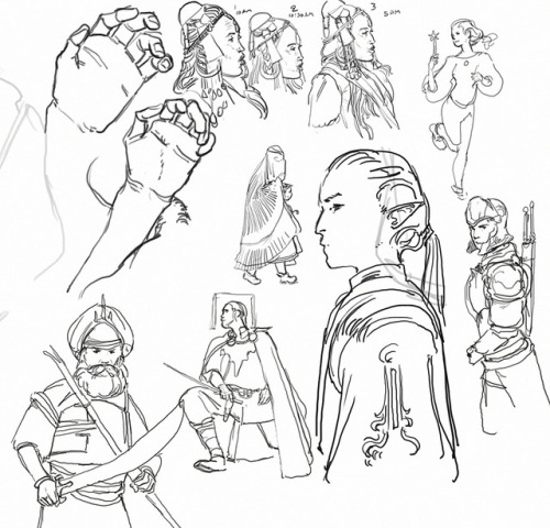 Sketches I liked from the past weeks!