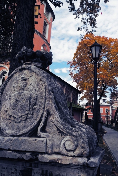 frankensteinsbrides:October vibes. The Old Donskoye Cemetery...