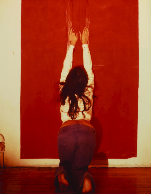 ethergaunts:body tracks, ana mendieta, 1974body tracks...